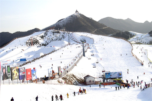 北京雪世界室外滑雪场