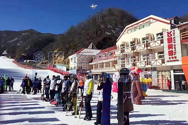     “中原雪冠，纵享思滑”2016伏牛山滑雪度假乐园6