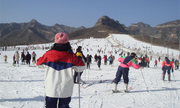 河北石家庄井陉清凉山滑雪场