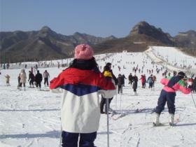 河北石家庄井陉清凉山滑雪场