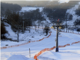 吉林松花湖滑雪场