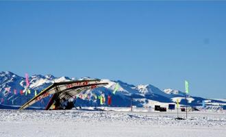 新疆乌鲁木齐水西沟白云滑雪场