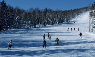 河南洛阳伏牛山滑雪场