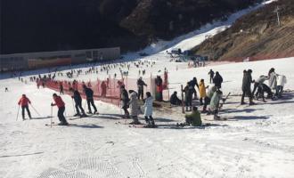 山西晋中乌金山李宁国际滑雪场