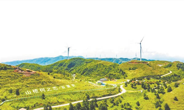 冬可滑雪，春可登山的百里荒景区